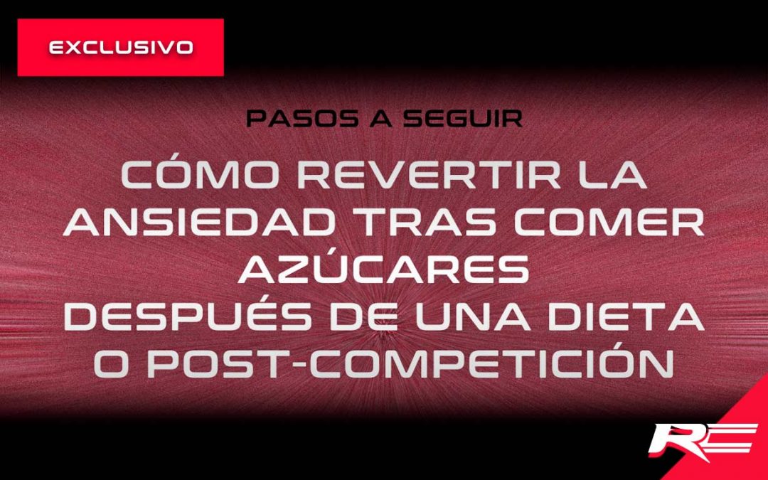 Revertir la ansiedad tras comer azúcares