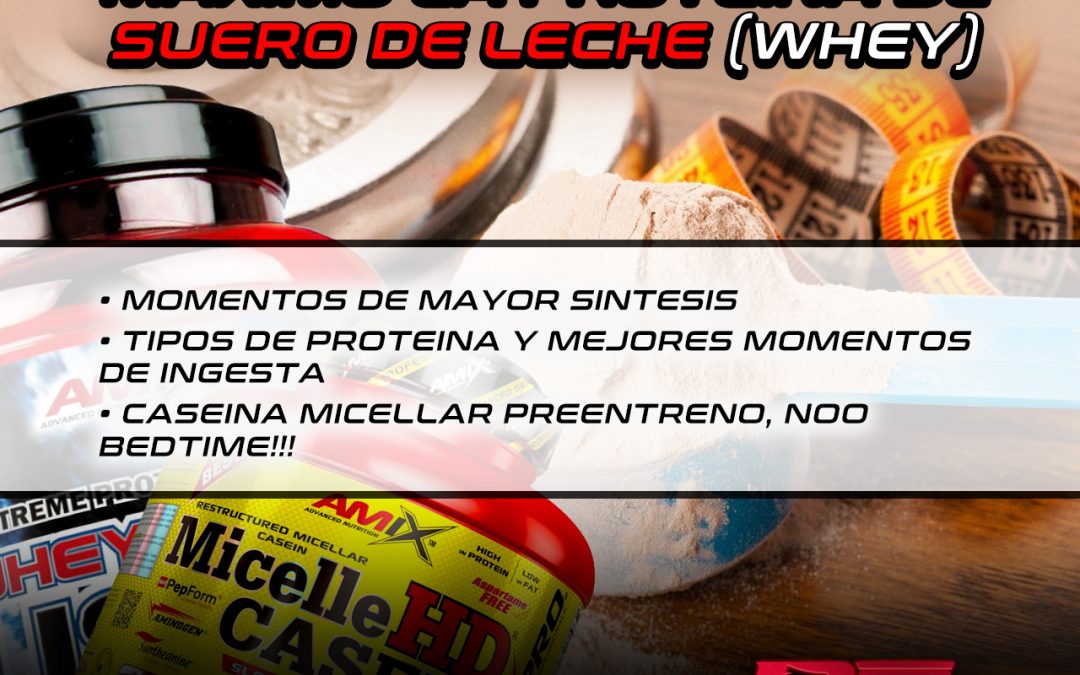 Aprovecha al máximo el Whey