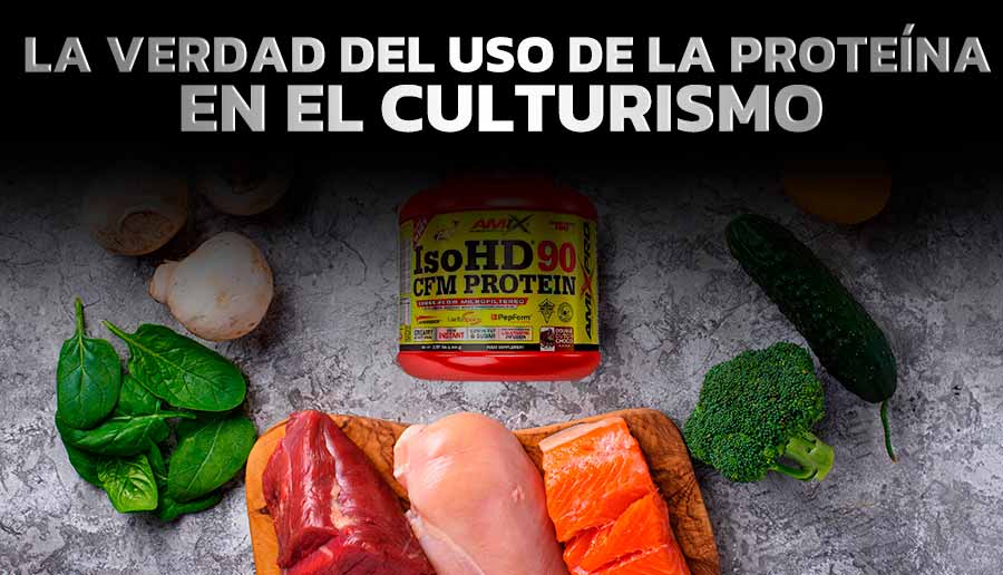 La verdad de la proteína en el uso del culturismo profesional