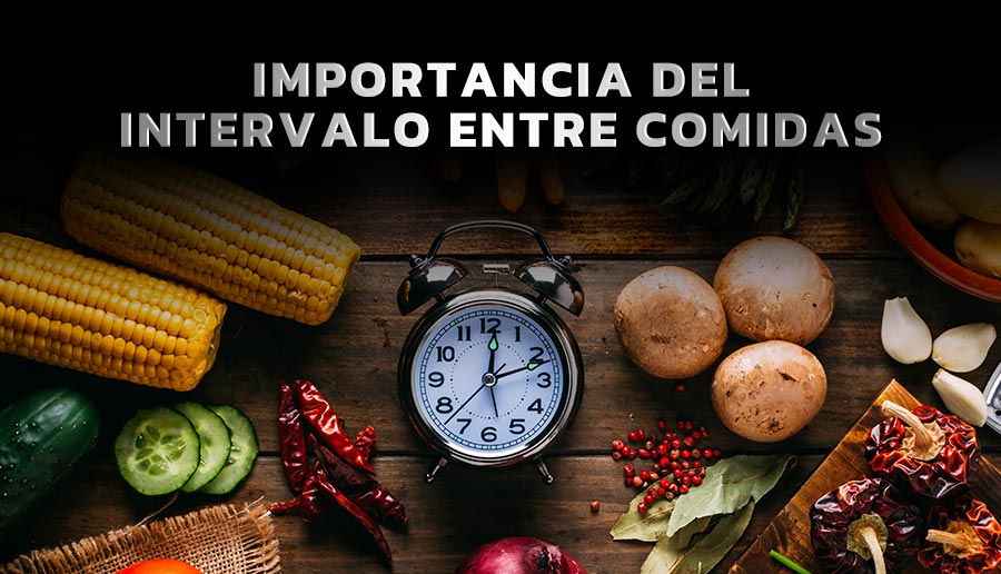 Importancia del intervalo entre comidas