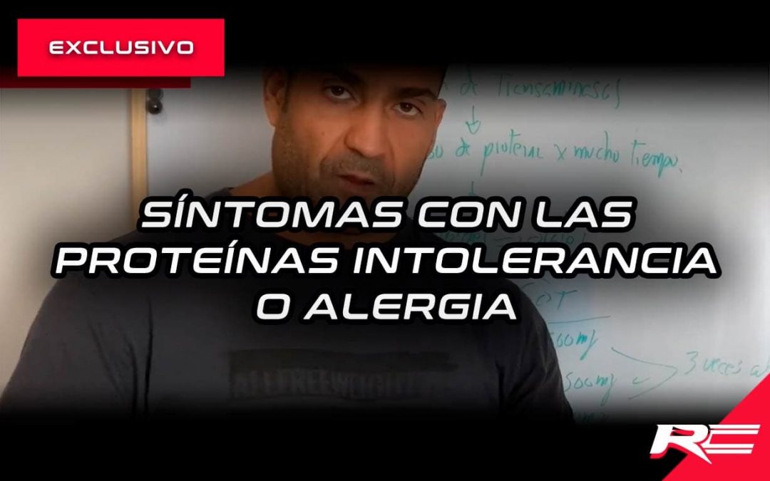 Síntomas con las proteínas ¿Intolerancia o Alergia?