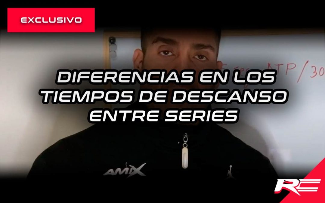Diferencias en los tiempos de descanso entre series